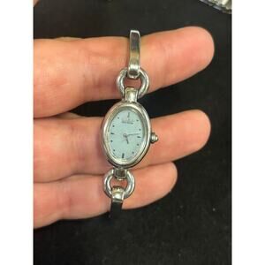 Citizens Eco-Drive Mother Of Pearl Silver Tone Women’s Watch! It Works!